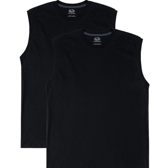 Fruit of the Loom Boy's Eversoft Cotton Sleeveless T-Shirts - Picture 1 of 6